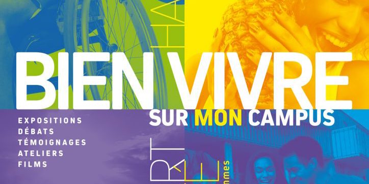 Affiche bien vivre sur mon campus UNC