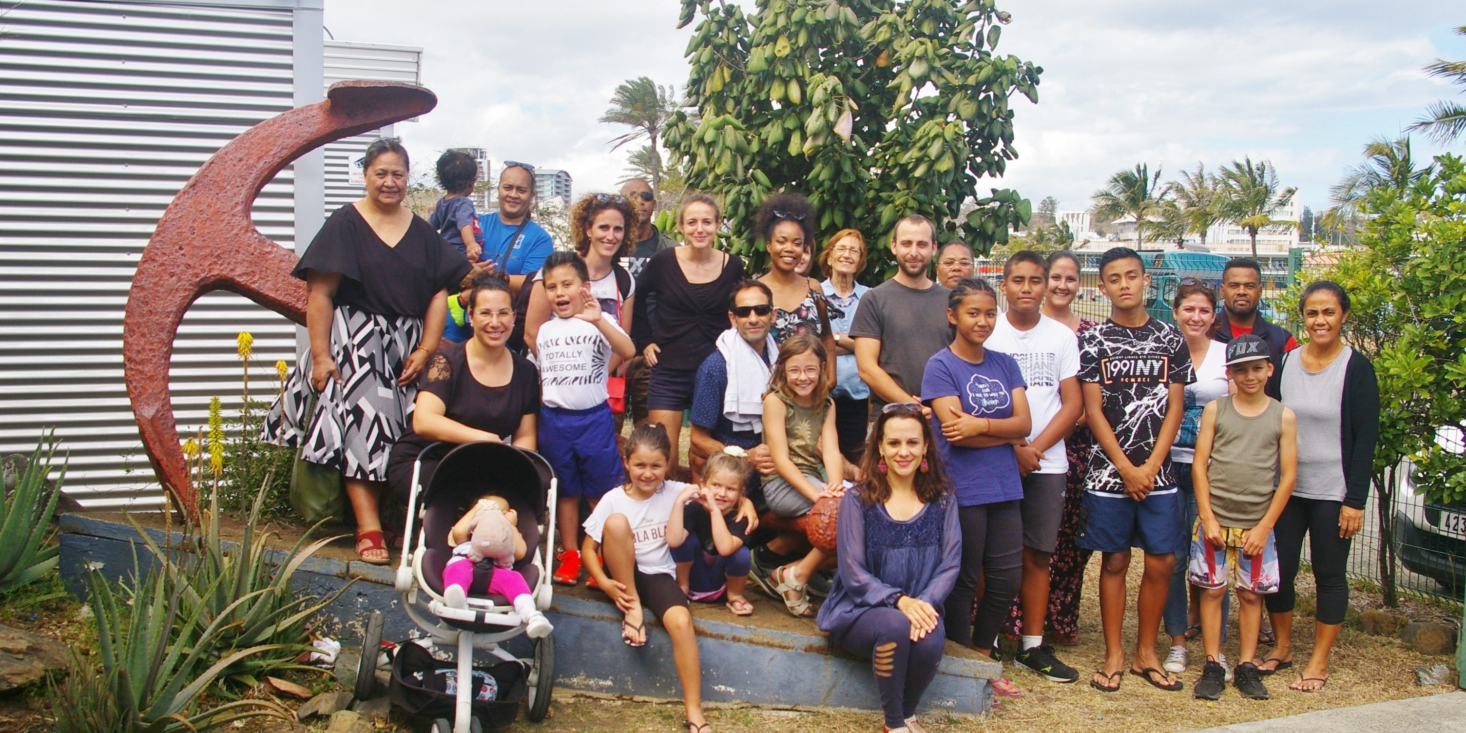 Une quinzaine de sourds et leurs familles ont visité le musée.