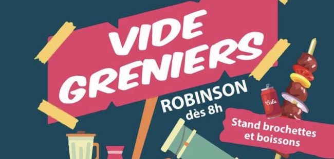 Affiche vide grenier ISA